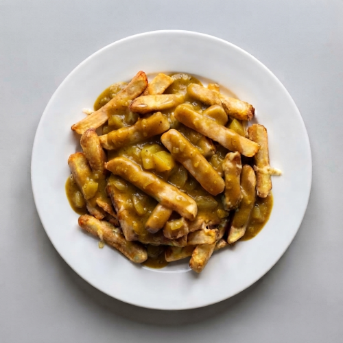 Chips & Curry Sauce 
