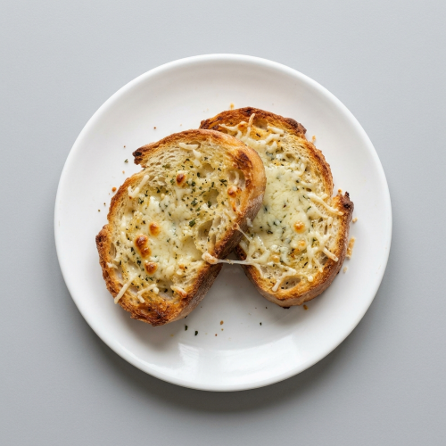 Garlic Bread Slice With Cheese 