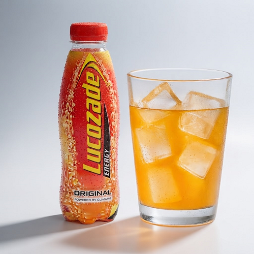 Orange Lucozade 